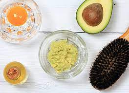 Avocado and Olive Oil Hair Mask