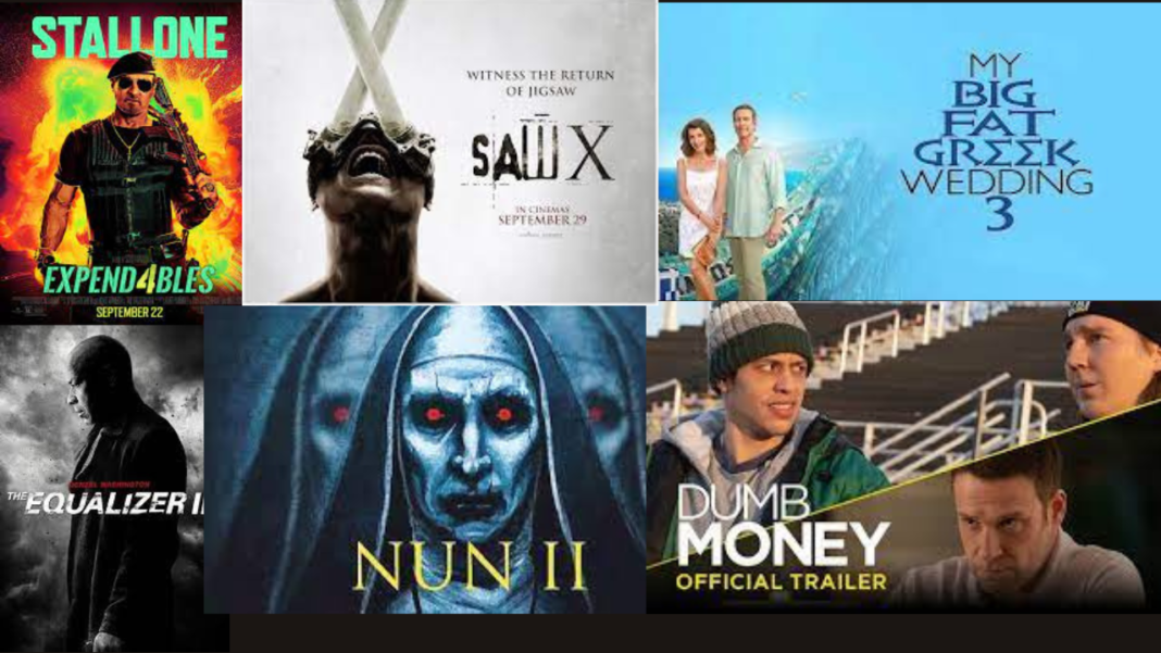 Full list of movies releasing in USA in September 2023