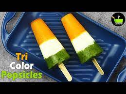 Tricolor Popsicles: