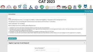 CAT 2023 registration has commenced on the official website iimcat.ac.in. Here is the direct link for registration.
