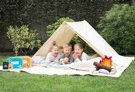 Camping in the Backyard: