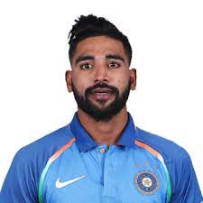 Who is Mohammed Siraj?